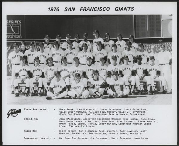 1976 San Francisco Giants